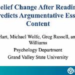 Psychology Major Liam Hart presents at the 32nd Annual Conference of the Society for Text and Discourse